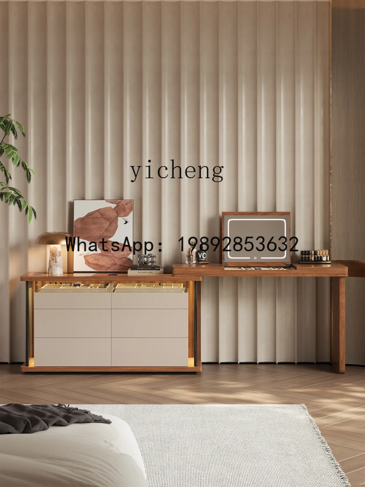 

Минималистичный комод TT, комод, встроенный шкаф, современная спальня, прикроватный шкаф, столик для макияжа с откидной крышкой