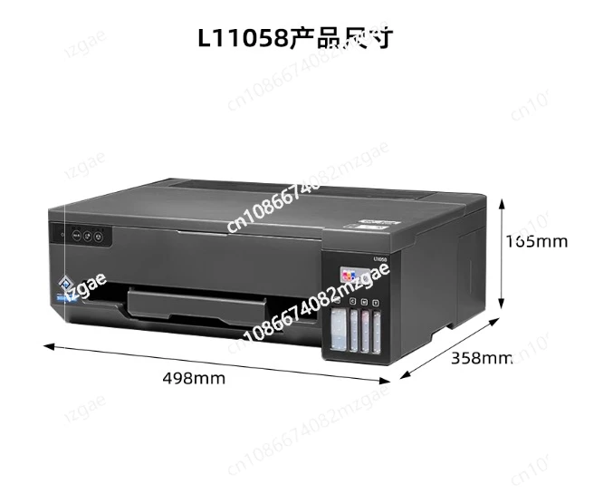 

Original New L11058 Inkjet Printer Automatic Ultra Low Cost Printing for Sublimation A3+ Size 4 Colors