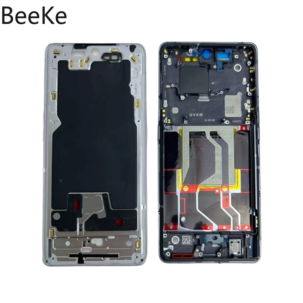 Middle Frame Holder For OPPO Find X6 X5 Pro 5G Mid Plate Screen Bezel Front LCD Digitizer Housing Chassis Replacement Parts