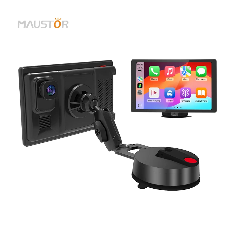2026 Maustor Factory In Stock Universal 8 Inch IPS Screen Wireless Carplay Android Portable MP5 Multimedia GPS Car Dvd Player