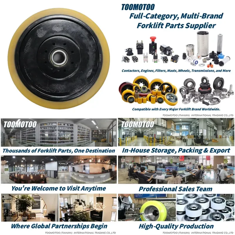 51072864 Load Wheel Assembly Fits Jungheinrich Forklift Part Electric Diesel Forklifts