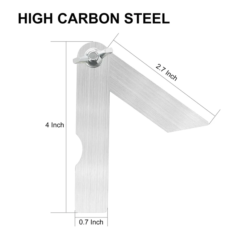 Sliding T-Bevel Gauge Protractor 4 Inch Mini Bevels Angle Adjustable Carpenter Bevels Finder for Woodworking HOT