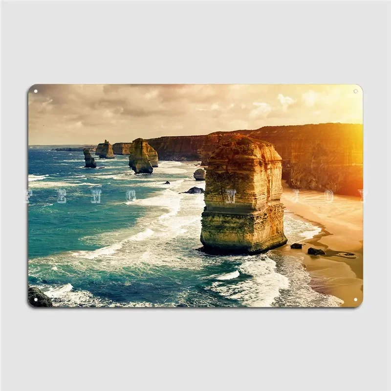 12 Apostles Metal Sign Wall Decor Design Bar Cave Club Tin Sign Posters