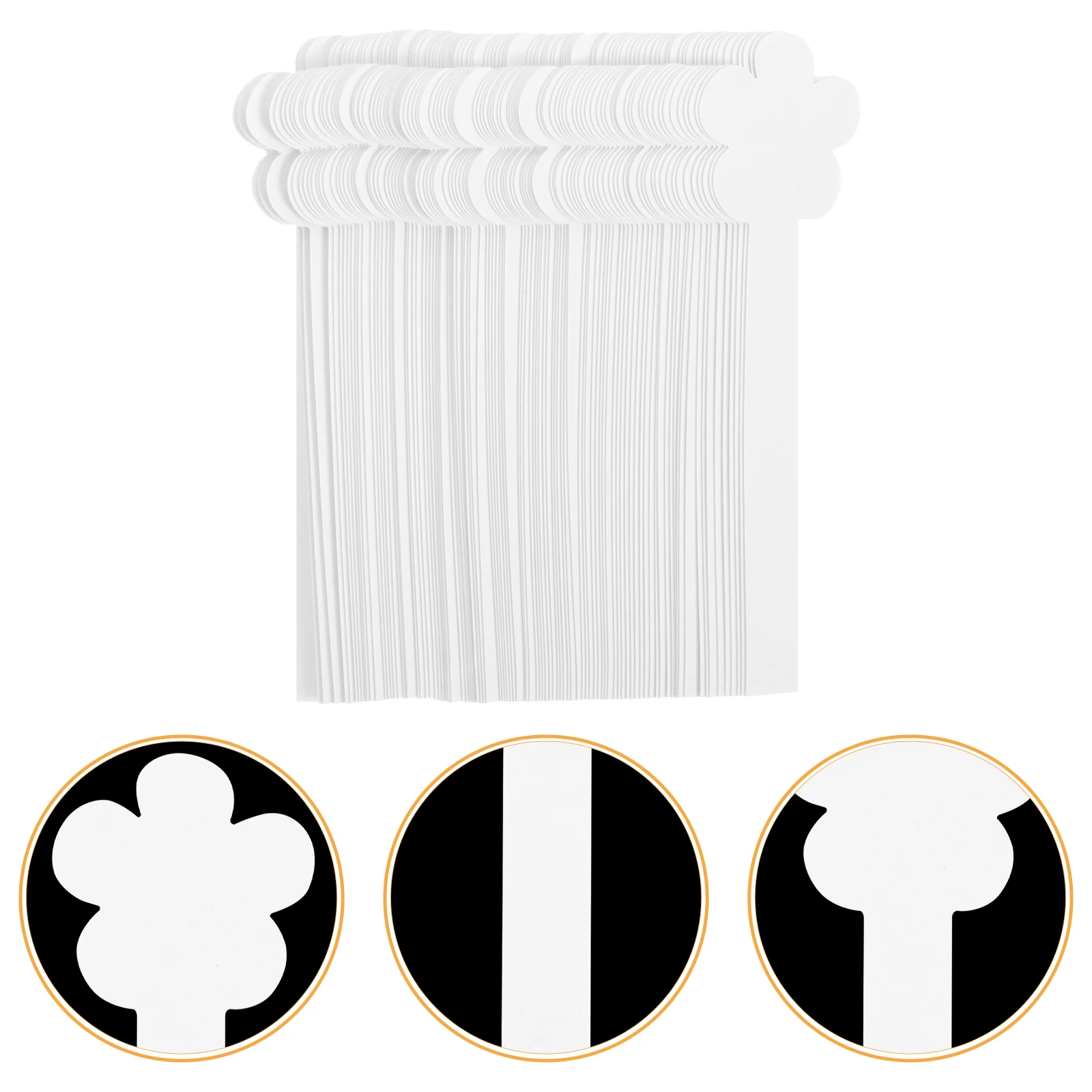 

100 Pcs Scent Paper Disposable Fragrance Tester Strips Perfume Portable Card Essential Oil