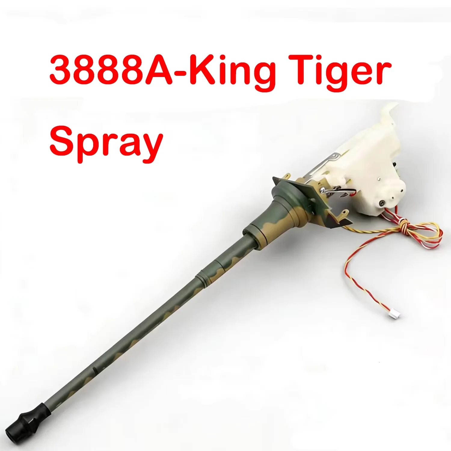 HENGLONG 1/16 Metal Telescopic Gun Barrel Transmission Assembly RC Tank Upgrade Parts