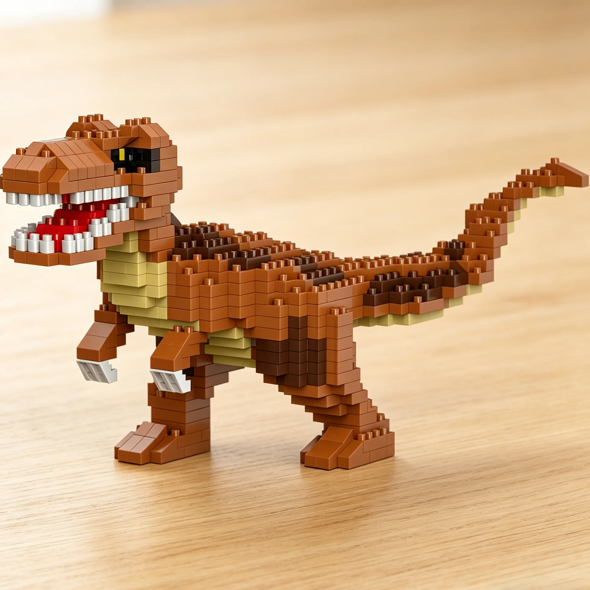 

Luxury Dinosaur Series Building Blocks - Tyrannosaurus Rex Building Block Model, High-Quality Abs, Easy to Assemble, Vibrant Colors Add Prehistoric Wildness to Your Desktop, Exclusive Collection for Dinosaur Enthusiasts/Loved Gift/Assembly Gift/Holiday Gi
