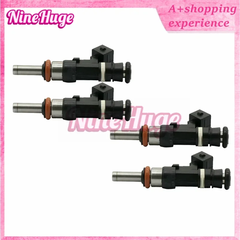 4PCS NEW Fuel Injector Nozzle 0280158036 13647839098 FJ753 for BMW E60 E61 E63 E64