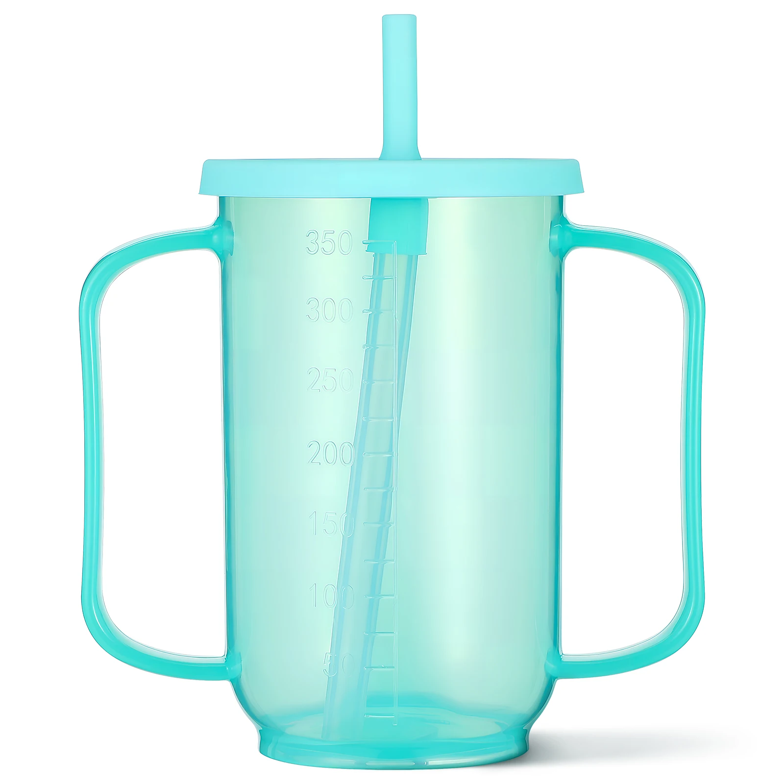 

Nursing 300Ml Elderly Water Cup For Disabled Patients Choking Prevent Spill Proof Liquid Feeding Cup Unbreakable Mug For