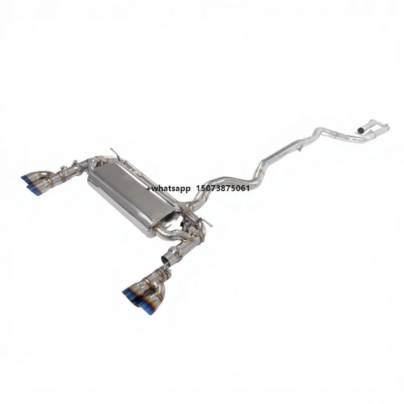 

For 320i 328i 330i F30 F35 N20 B48 Stainless Steel High-quality CatBack Exhaust with Valve Muffler Enhances Sports Car Sound