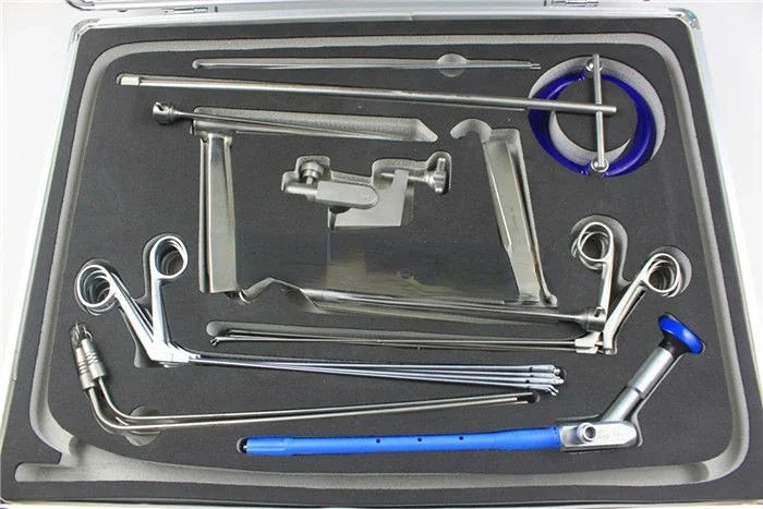 

E. N. T Self-Retaining Laryngoscopy Set Laryngoscope Tube