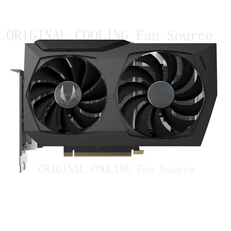 R+  For Zotac RTX3060AMP RTX3070 Twin Edge Graphics Card Cooling Fan Cooler Fan Part