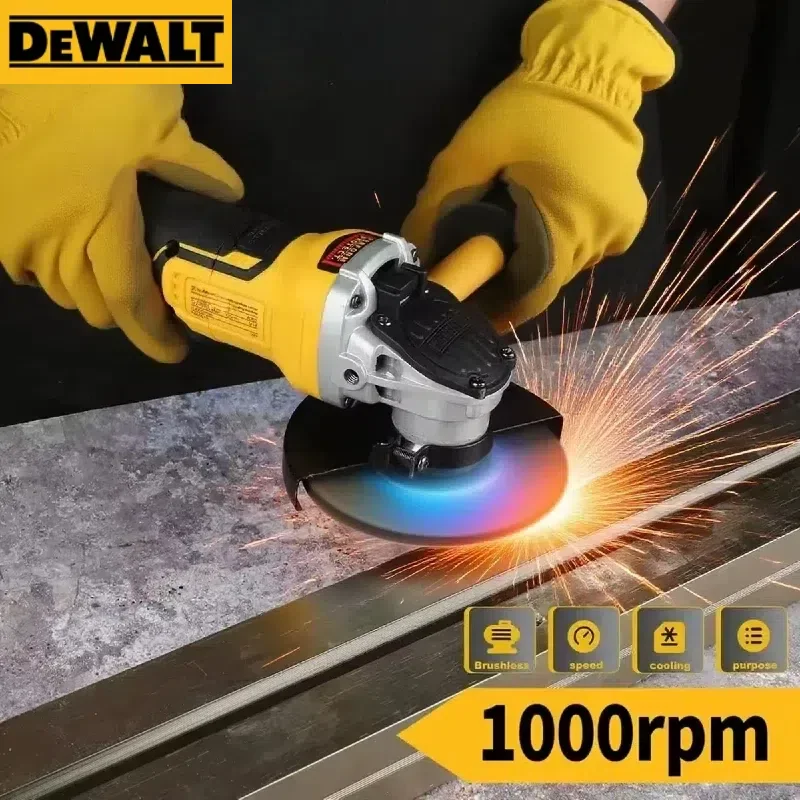 DeWALT DCG406-20V herramienta eléctrica inteligente amoladora angular inalámbrica sin escobillas de alto rendimiento para cortar y pulir herramienta eléctrica