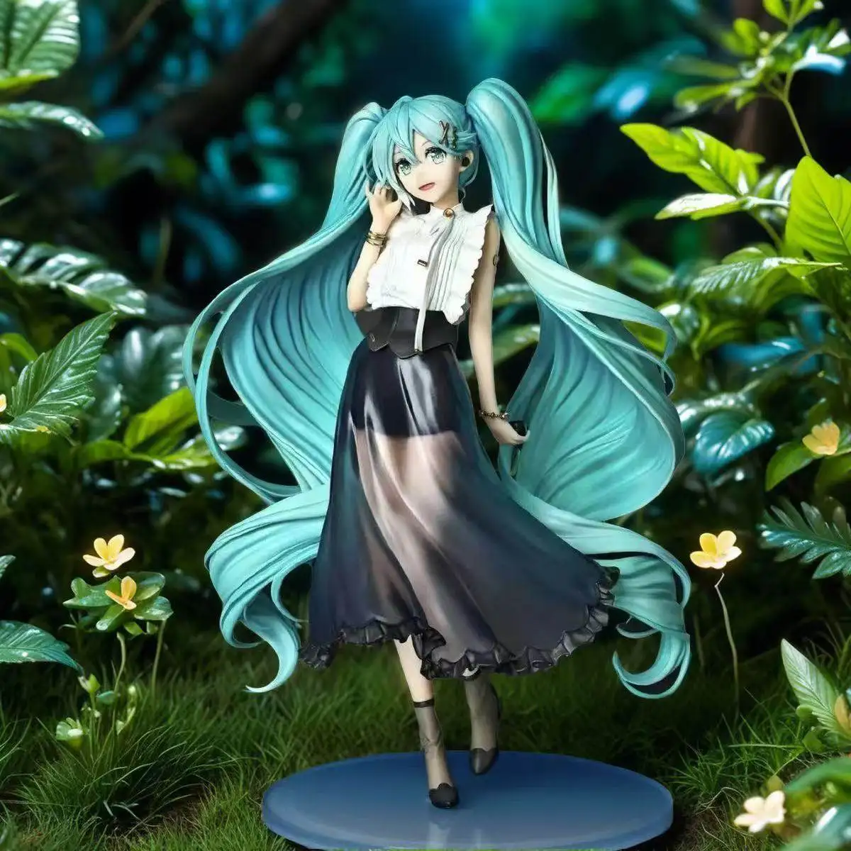 初音ミク-ntスタイル-プレミアムアニメ美少女フィギュア-限定版-ファッションコレクタブルトイ-アニメファン向けデスクトップデコレーション