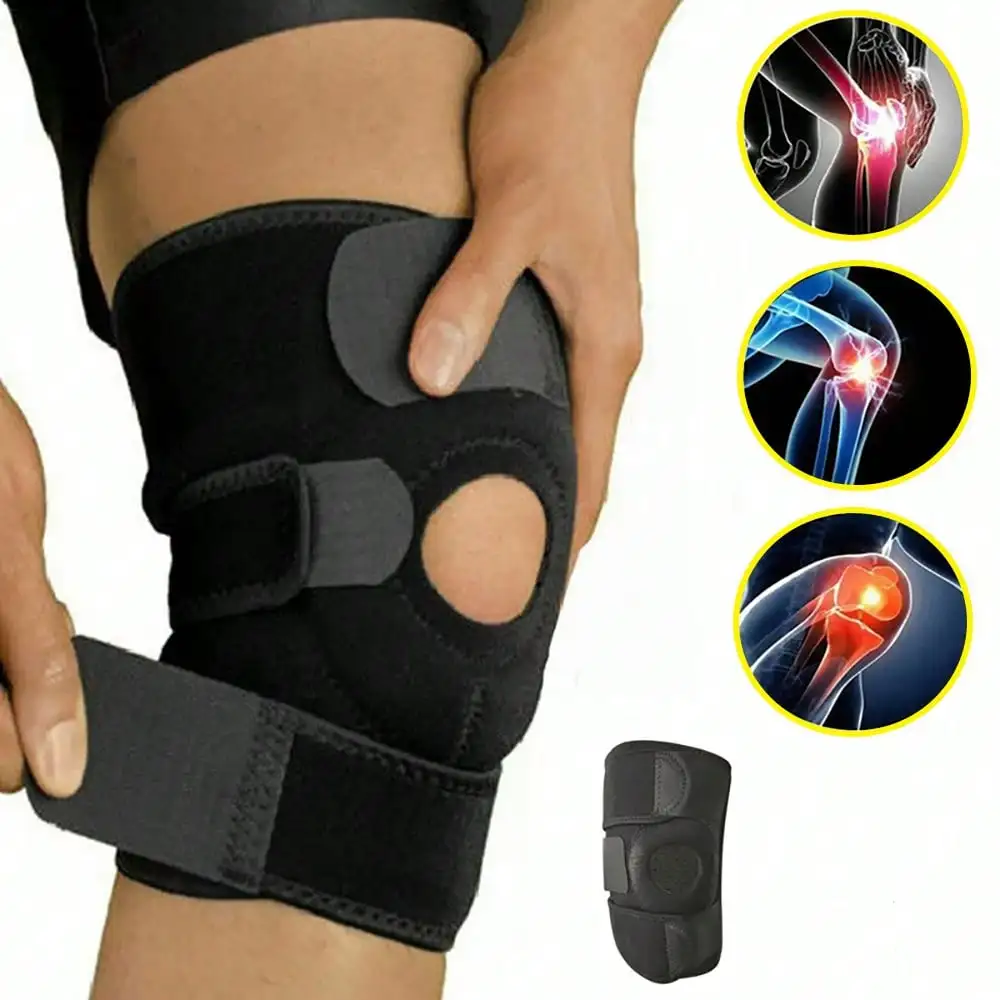 

Neoprene Knee Brace Support For Women Men, Knee Compression Sleeve For Joint Pain Relief For Running Fitness Gym Workout Sports
