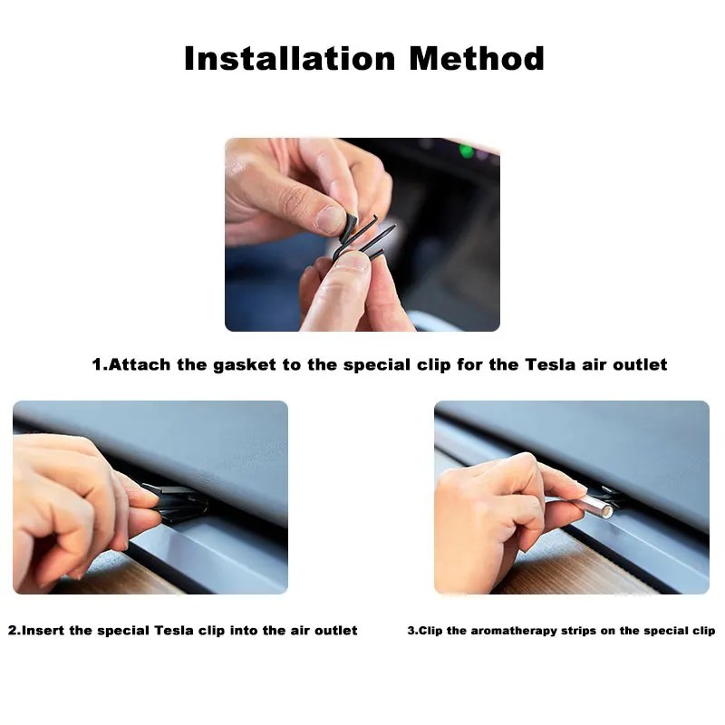 Dla Tesla Model 3 Y 2017-2022 2023 odświeżacz powietrza odświeżacz do samochodu zapach aromaterapii
