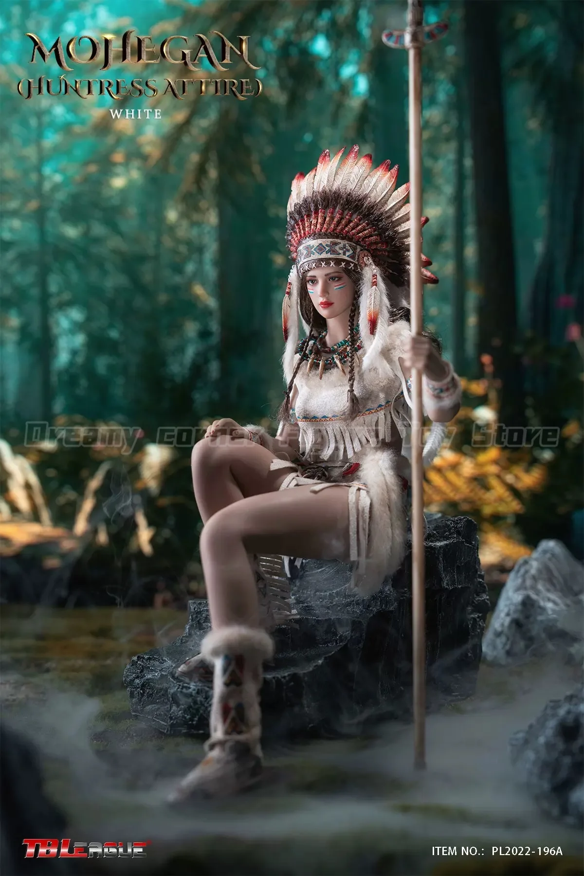 

В наличии: TBLeague PL2022-196A Mohegan White, модель фигурки в масштабе 1/6