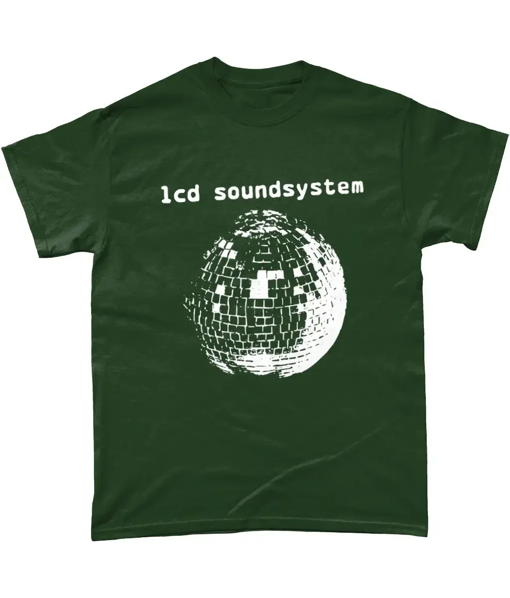LCD Soundsystem Glitterball T Shirt Various colours sizes Free UK Shipping