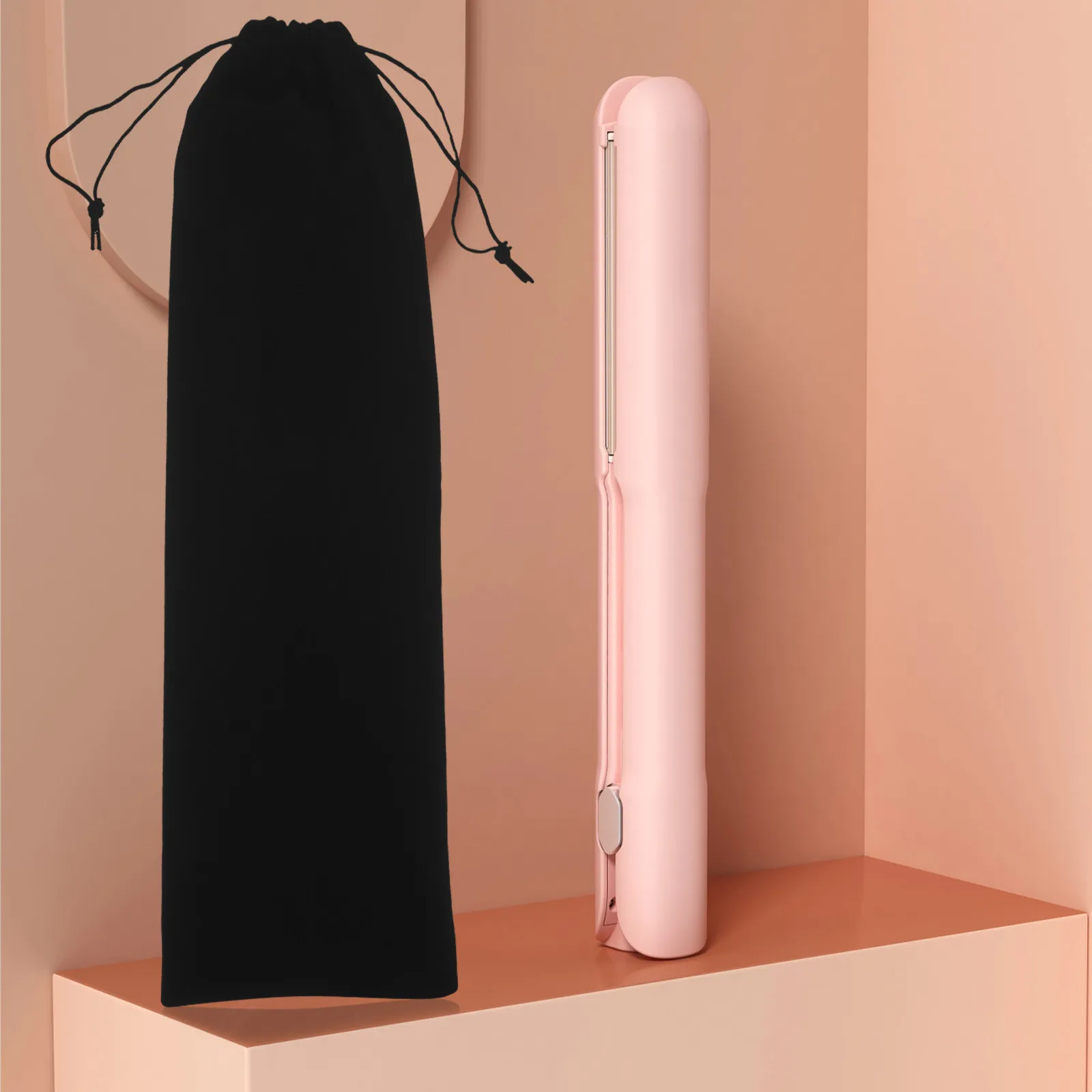 

Набор из 5 чехлов для плойки с завязками, легко открывающиеся и закрывающиеся, для инструментов для укладки волос, компактный дорожный чехол для утюжка, износостойкий футляр