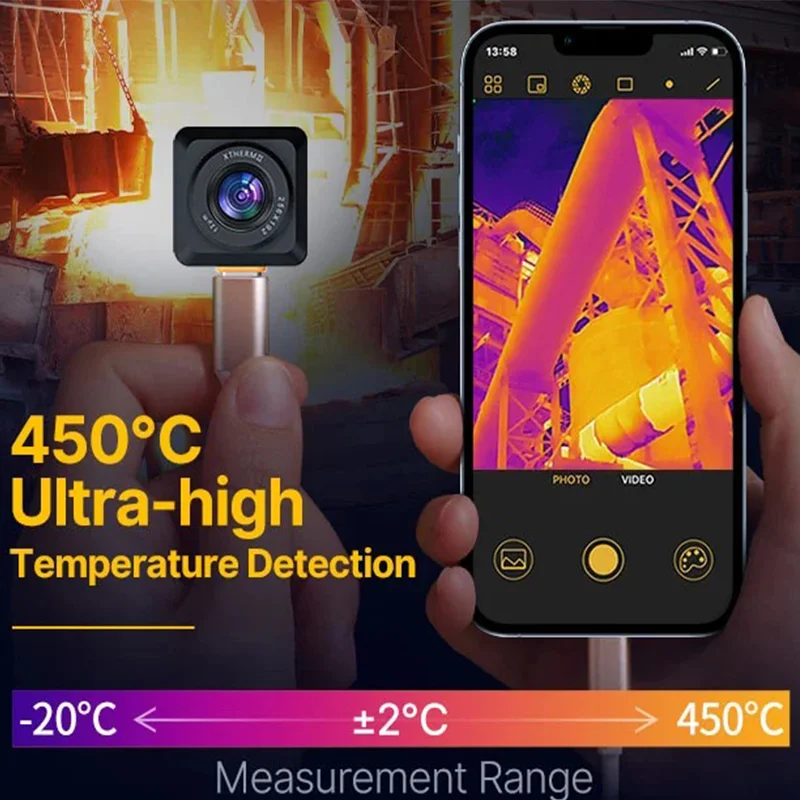 InfiRay Infrarot für Smartphone T2S Plus PCB Circuit Floor Heat Detection Vision Nocturne