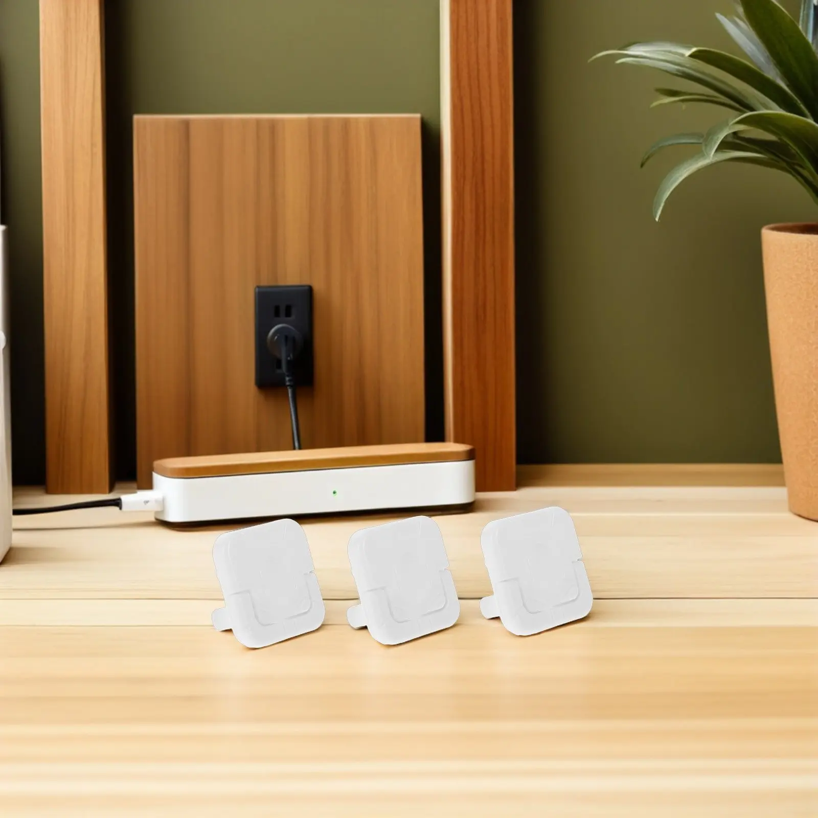 

40 шт. Защитные заглушки для электрических розеток, белые, самозакрывающиеся, для защиты детей и младенцев в доме