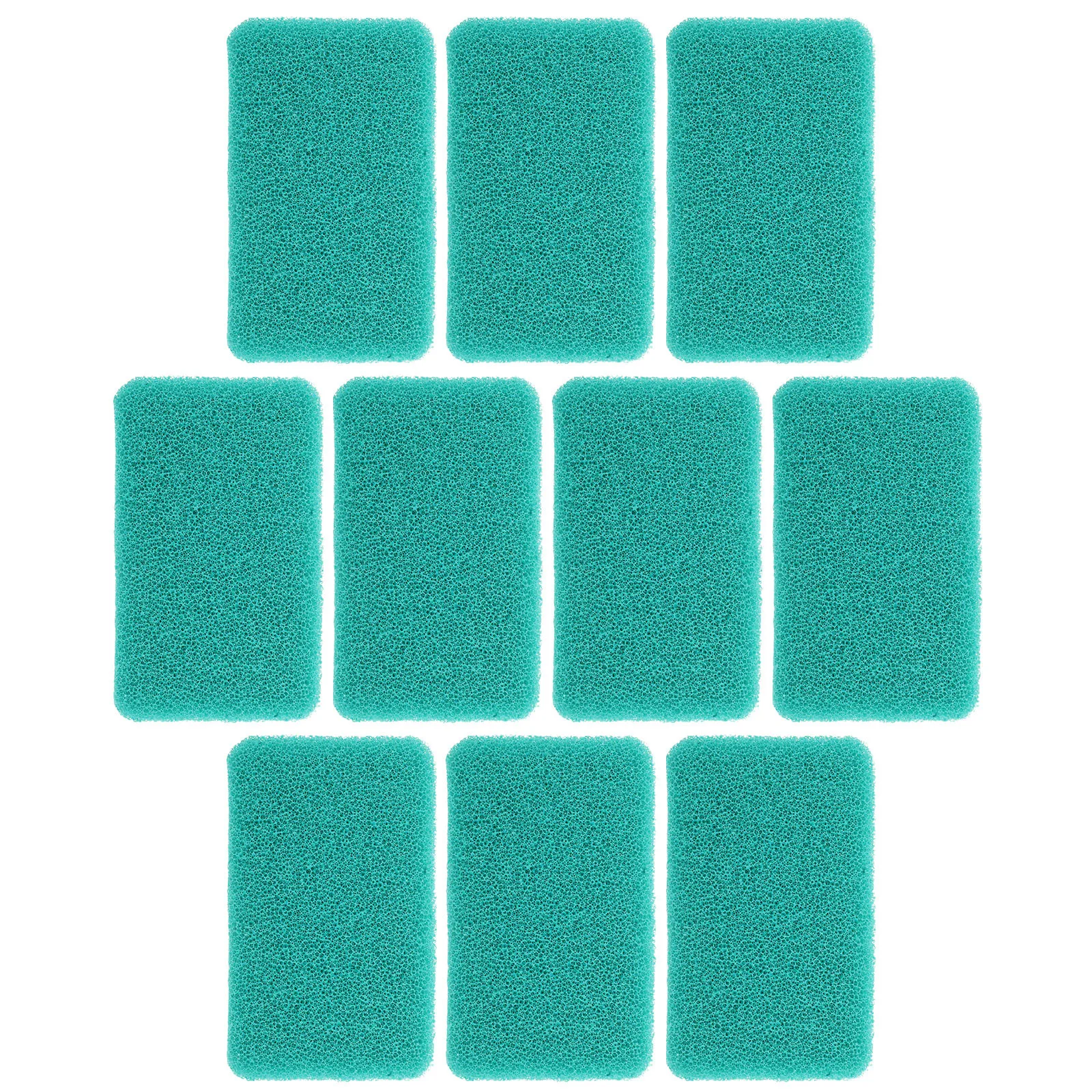 

10Pcs Silicone Cleaning Sponge High-Density Reusable Scrubber for Kitchen Dishware Pots Pans Stoves Bathtubs Sinks Grease