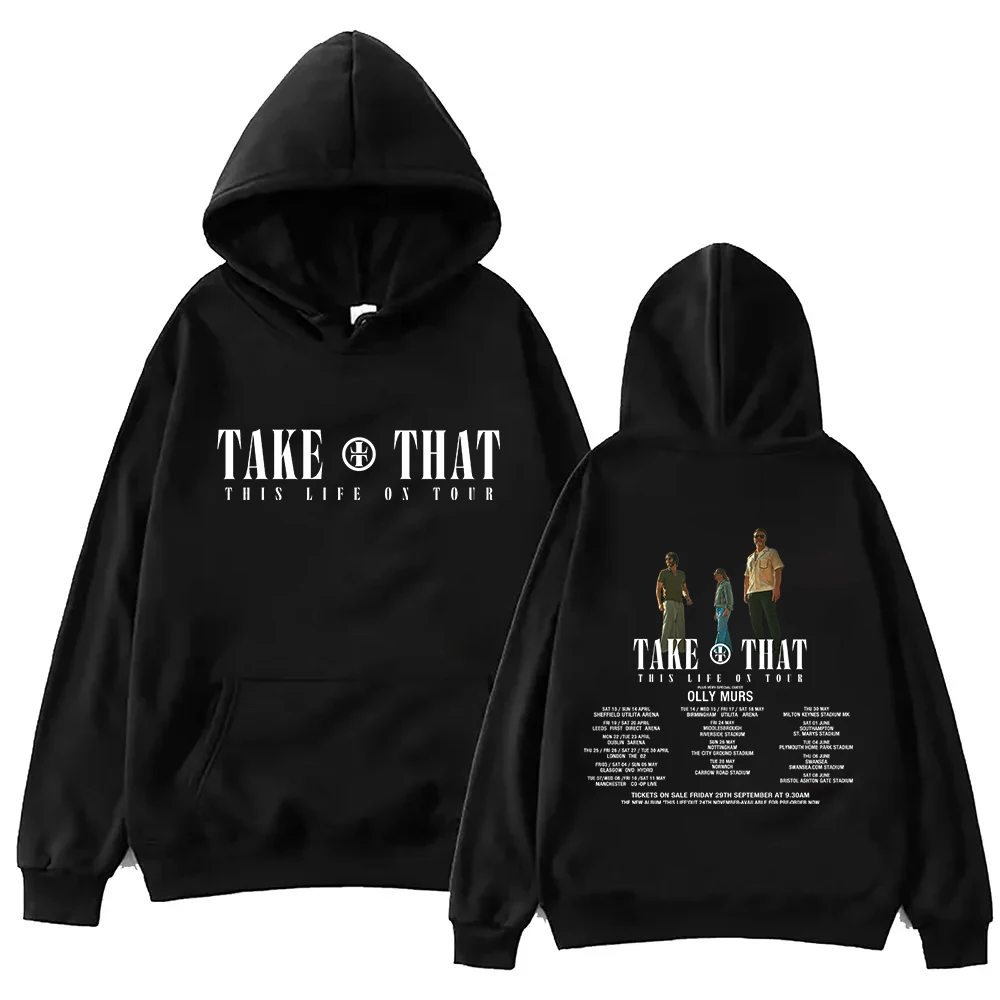 

Take That This Life on Tour 2024 Hoodie Harajuku Hip Hop Sweatshirt