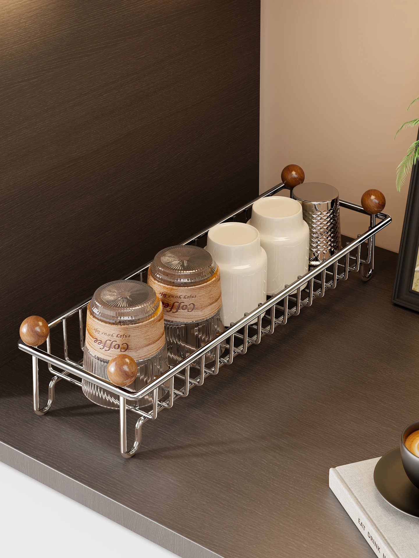 porte-gobelets-en-acier-inoxydable-organisateur-de-boissons-pour-table-style-classique-support-a-gobelets-en-metal-pour-table-a-manger-placement-sur-armoire-laterale