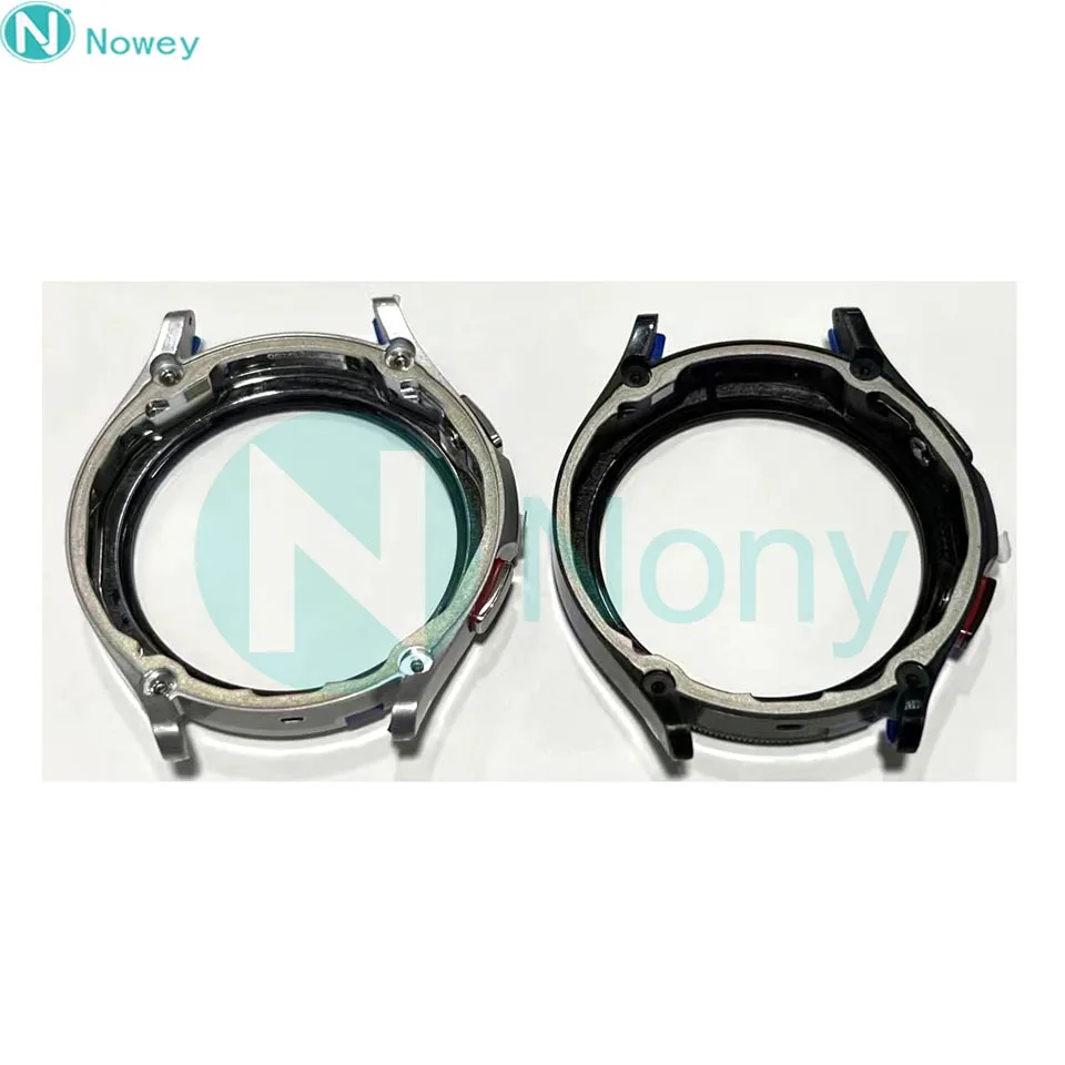 Nowey R890 R895 LCD Display Frame Housing For Samsung Galaxy Watch4 Classic 46mm SM-R890 Screen Metal Frame Cover Repair Part