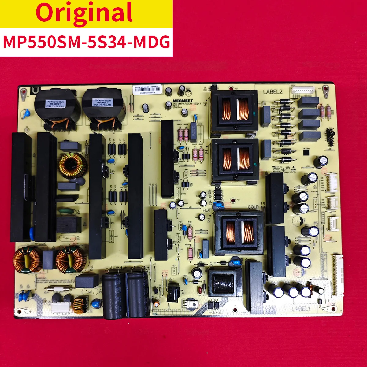 Used for Megmeet power board MP550SM-5S34-MDG