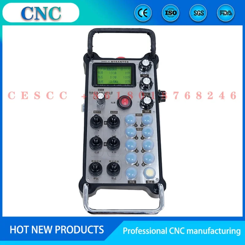 Mine Laser Cutting And Welding Operating Machine Roller Frame Winch Handle Mechanical Industry Wireless Remote Control