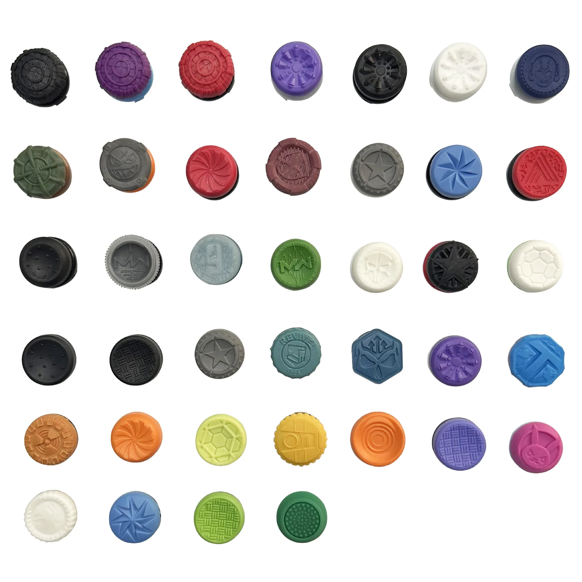 Freek Galaxy Performance Thumb Grip Caps سيليكون التناظرية عصا قبعات غطاء ل Xbox One Series X/S تحكم زيادة غطاء