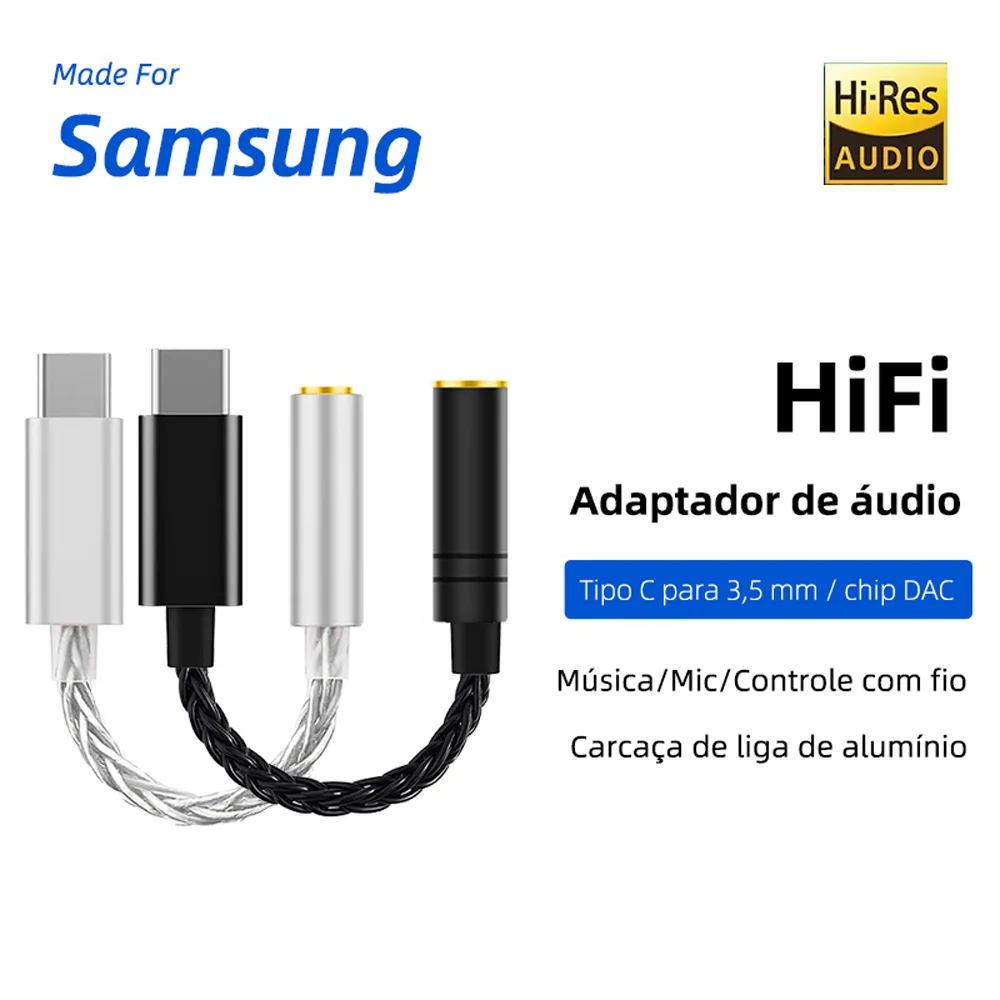 Usb tipo c para 3.5mm jack adaptador de fone de ouvido usb c para aux adaptador de áudio para iphone 16 15 samsung galaxy s25 s24 s23 ultra z flip