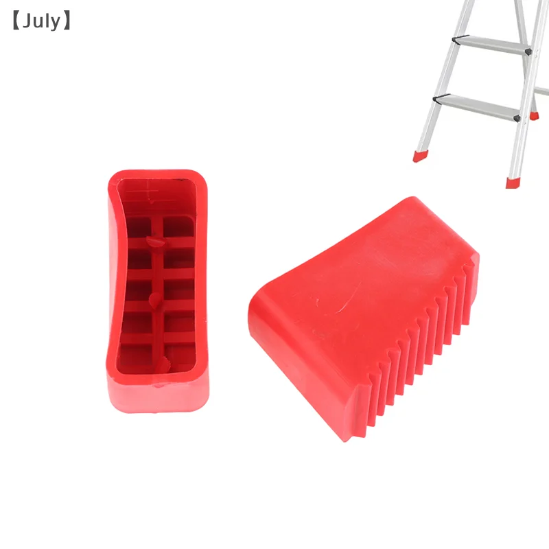 Couvre-pieds d'échelle polyvalents, 4 pièces, couvre-jambes d'échelle antidérapants, coussinets d'échelle en caoutchouc, manchon isolant