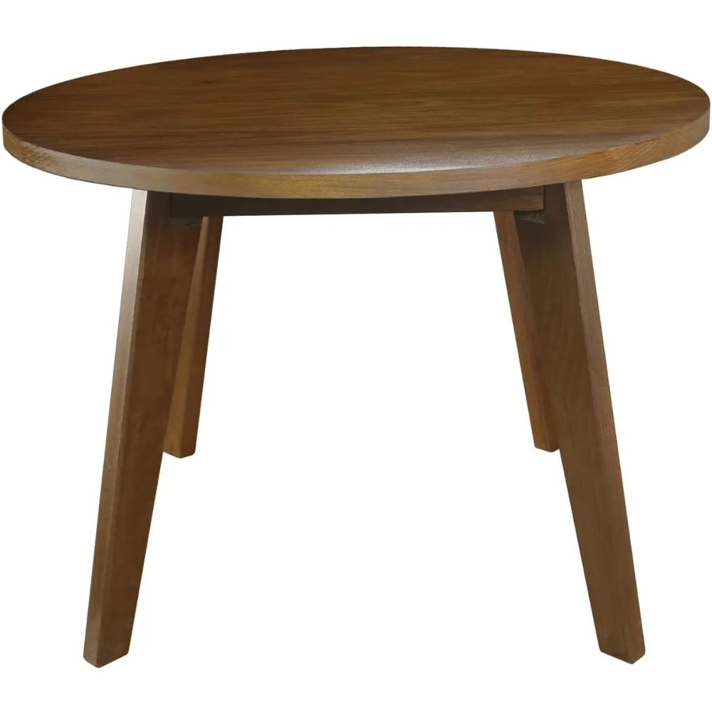 

Rustic Charm Solid Hardwood Round Coffee Table for Cozy Home Interiors