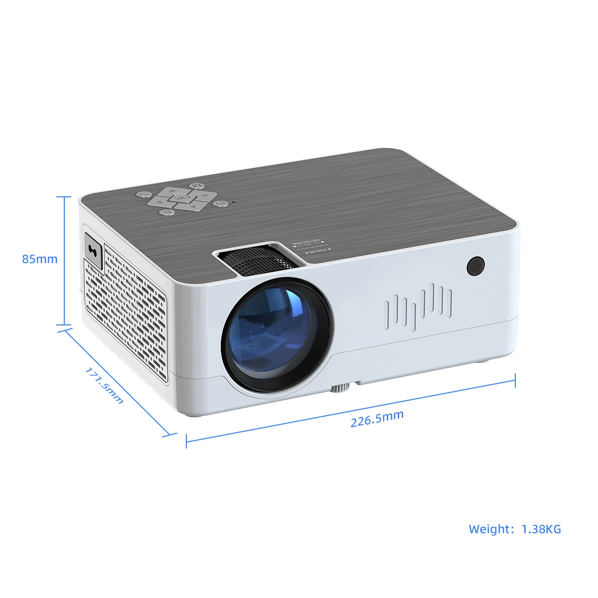 POWERFUL Q9 FHD 1080P 3500 Lumens LED Home Theater Video Projector WIFI Mirrorcast OEM Cheapest Manufacturer Factory Price