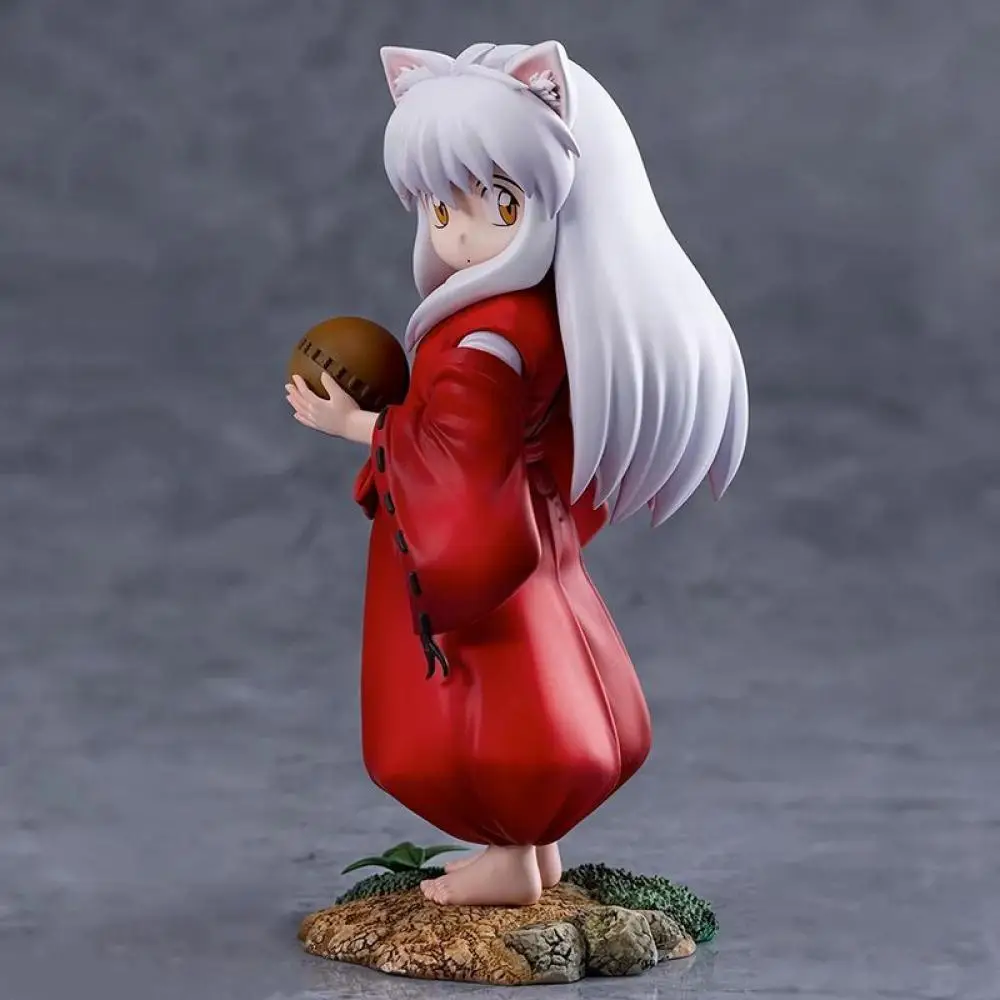 Japanese anime Inuyasha Standing posture Garage Kit Model Anime periphery Desktop ornament Children Toy birthday Holiday gifts