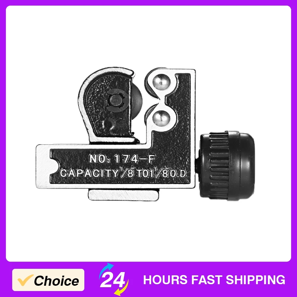 

Pipe Cutter Stainless Steel 75×45×25mm/3.0×1.8×1 Inch Mini Tube Cutter Lightweight Aluminum Alloy Material Pipe Cutter Tools