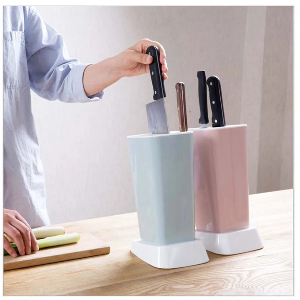 

Pink Kitchen Knife Holder Magnetic Rack Utensil Food Pantry Organizers and Storage