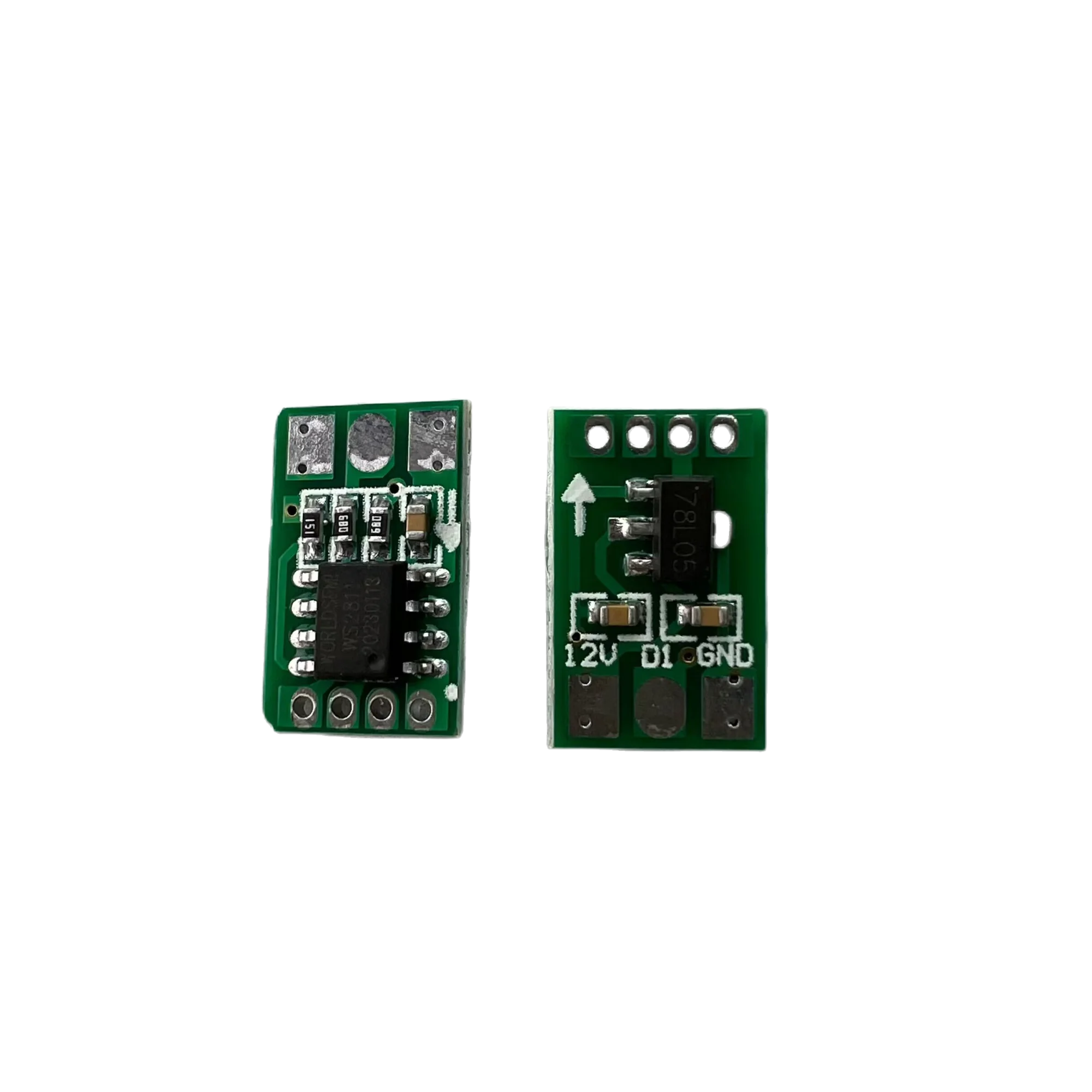 DC12V WS2811 addressable pixel PCBA;without LED; LDO regulated type