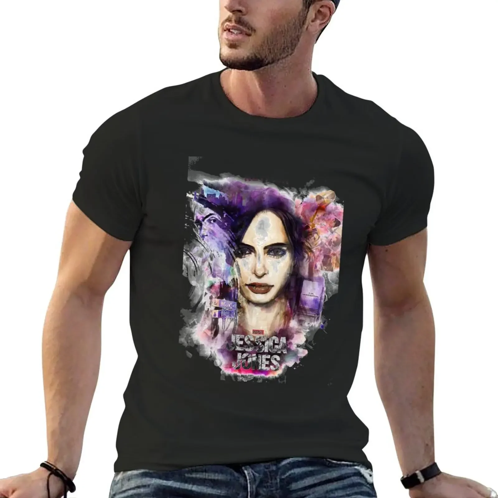 

singer jessica tour jones album T-Shirt blanks custom shirt cotton graphic tees rapper graphic tees mens graphic t-shirts anime