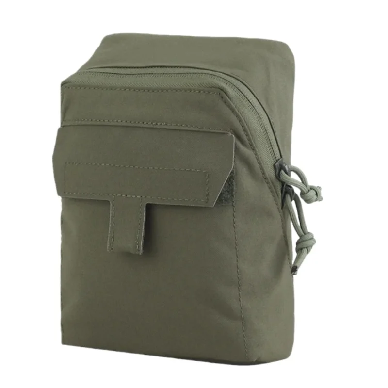 

Lightweight multifunctional miscellaneous storage bag, double zipper vest, MOLLE side pocket