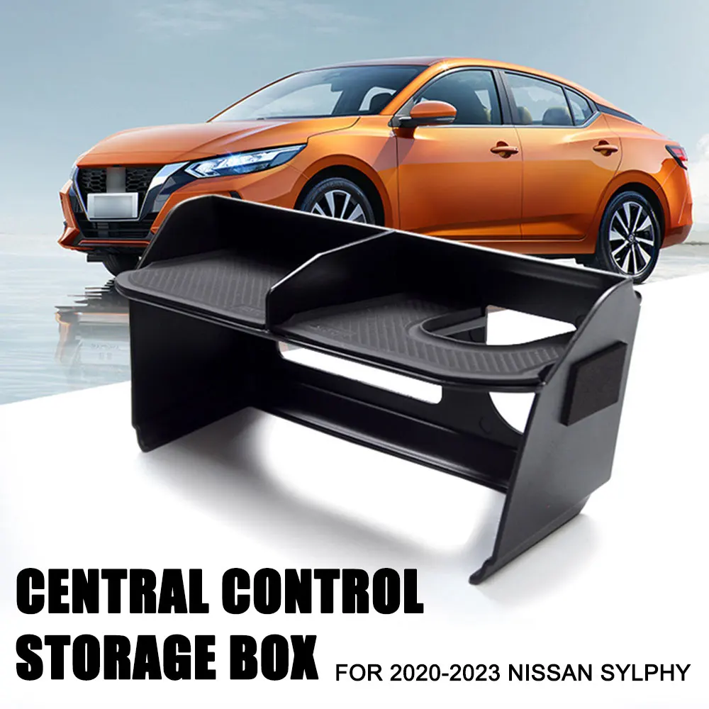 

Center Console Organizer Tray Car Armrest Box Storage Tray Insert Car Accessories For Nissan Sentra 2020 2021 2022 2023 2024