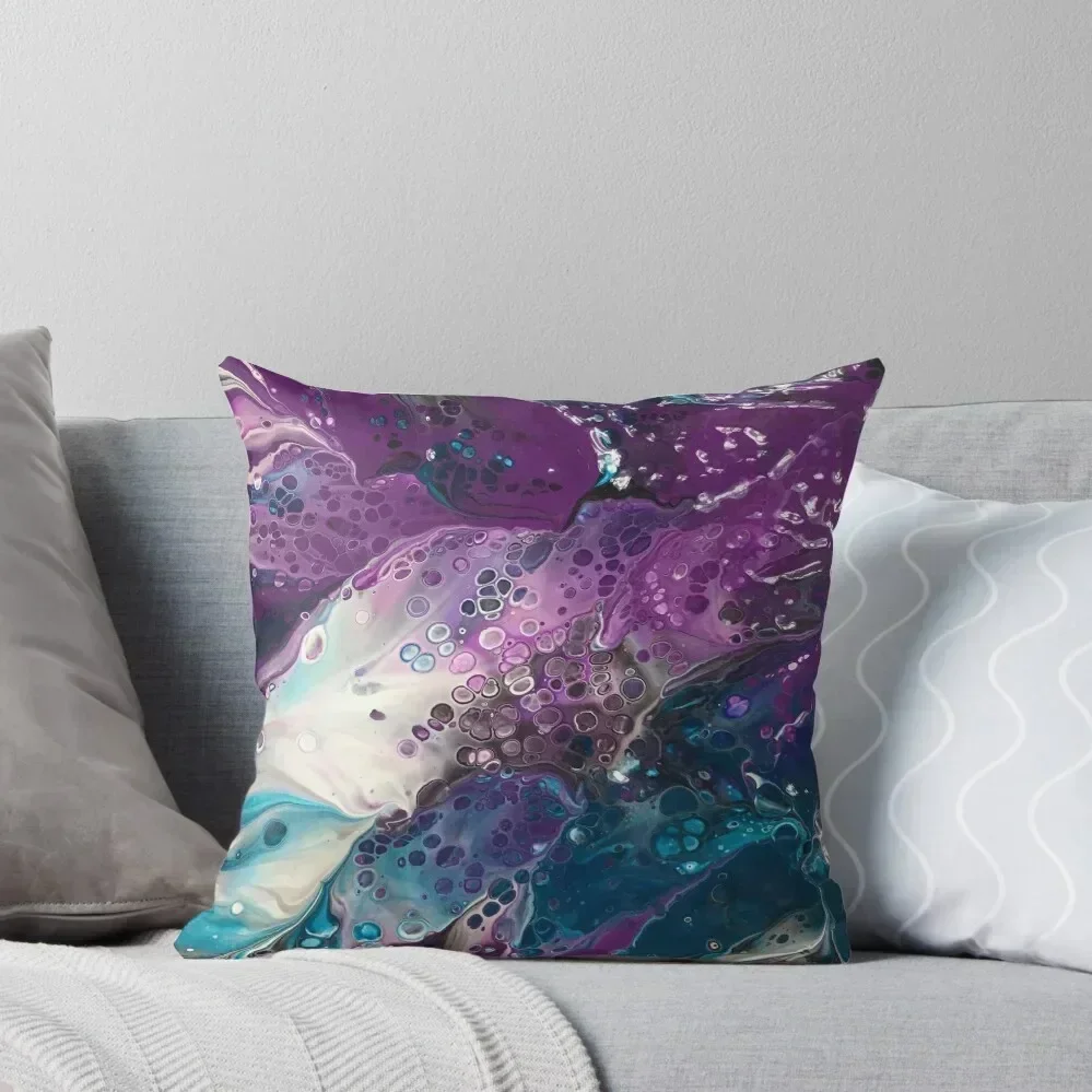 

Turquoise & Purple Bubbles Throw Pillow Luxury Pillow Case Couch Pillows Christmas Cushion For Home pillow