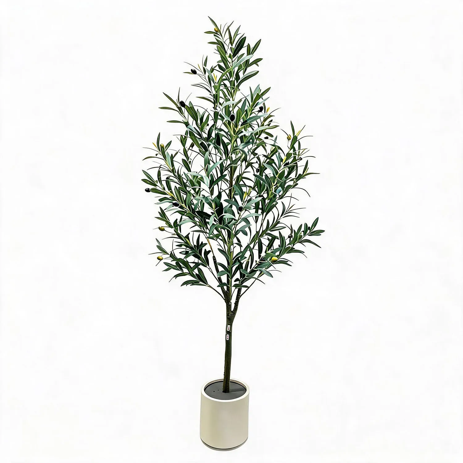 Olivo Artificial De 150/180 Cm, Olivo Artificial Para Interiores Con Tronco De Madera Natural, Hojas Y Frutos Realistas Para Decoración Del Hogar Y La Oficina — -79%, 151.88€ Coupon, from 39.89€ – 79% descuento – €39.89
