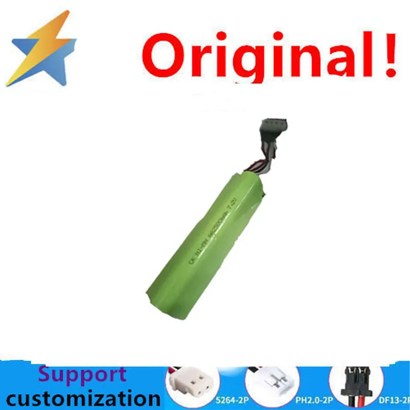 buy more will cheap New 7.2V AA 2500mAh nickel hydrogen battery, NI-MH equipment, toy triangle, SM, full capacity