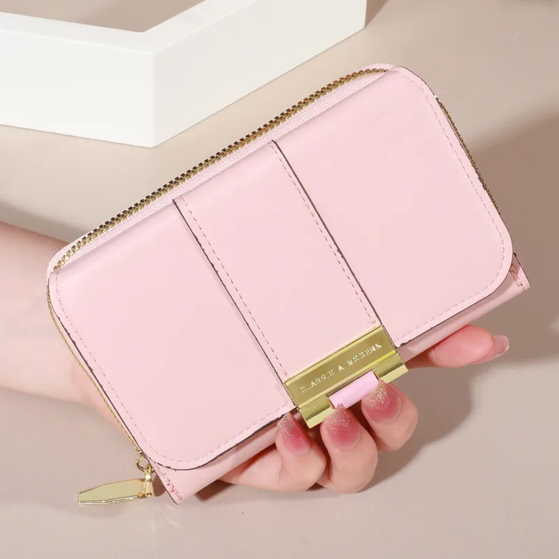 

Fashion PU Leather Women's Wallet Large-capacity Multi-card Slots Coin Pocket Purse Cards Holders Wallet for Women Girls Purses