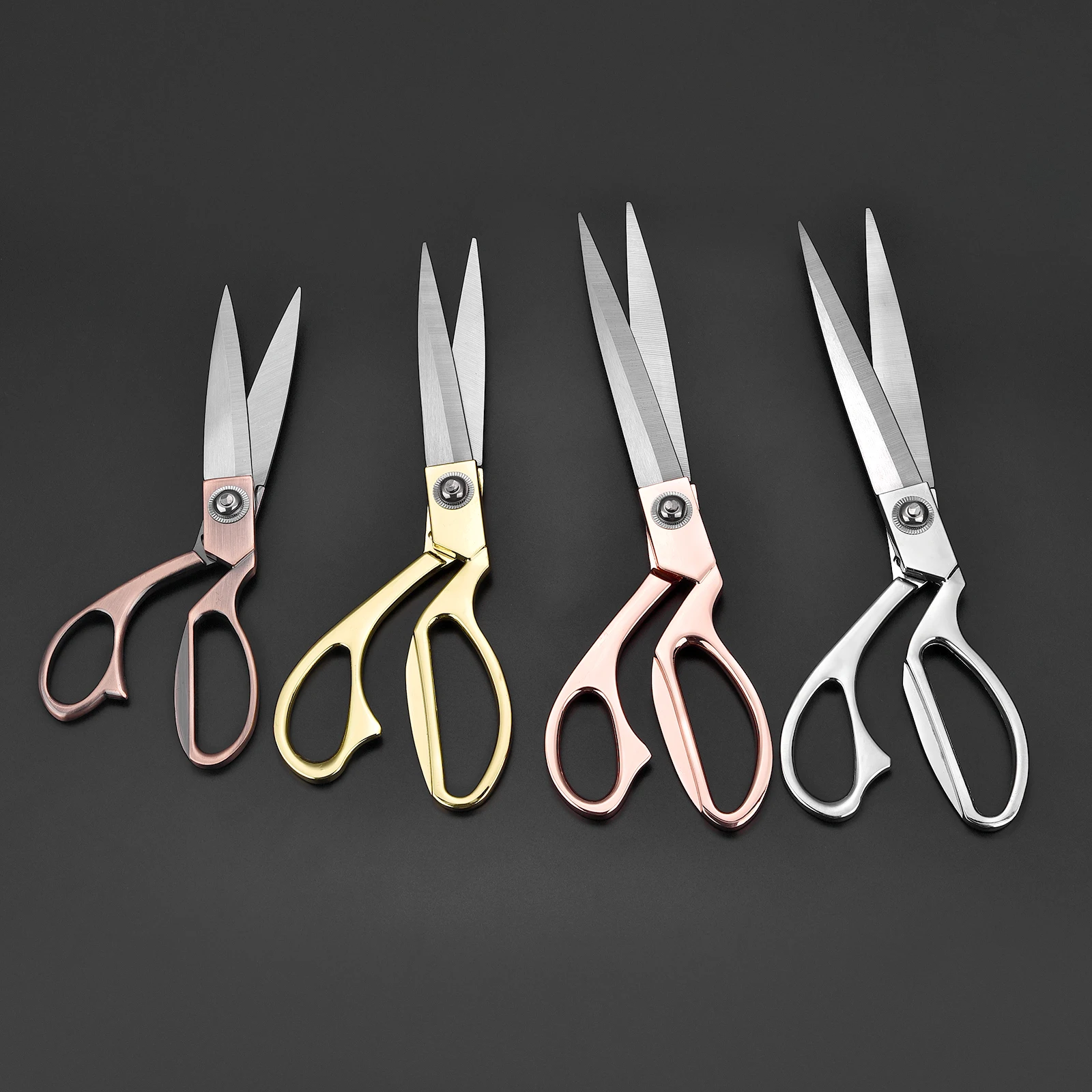 Professional Tailor Scissors Vintage Sewing Scissors Stainless Steel Tailor Shears for Fabric Clothes Needlework Cutter DIY Tool