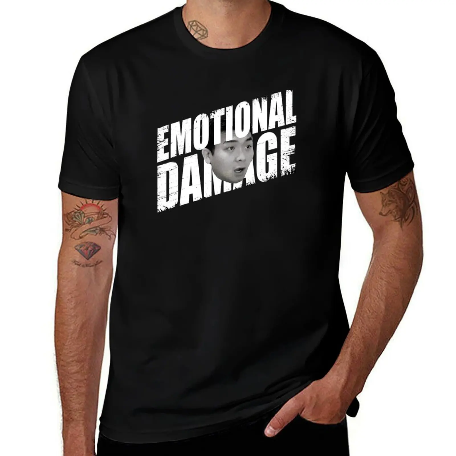 EMOTIONAL DAMAGE meme(4) T-Shirt Sun Block Outdoor T-Shirt