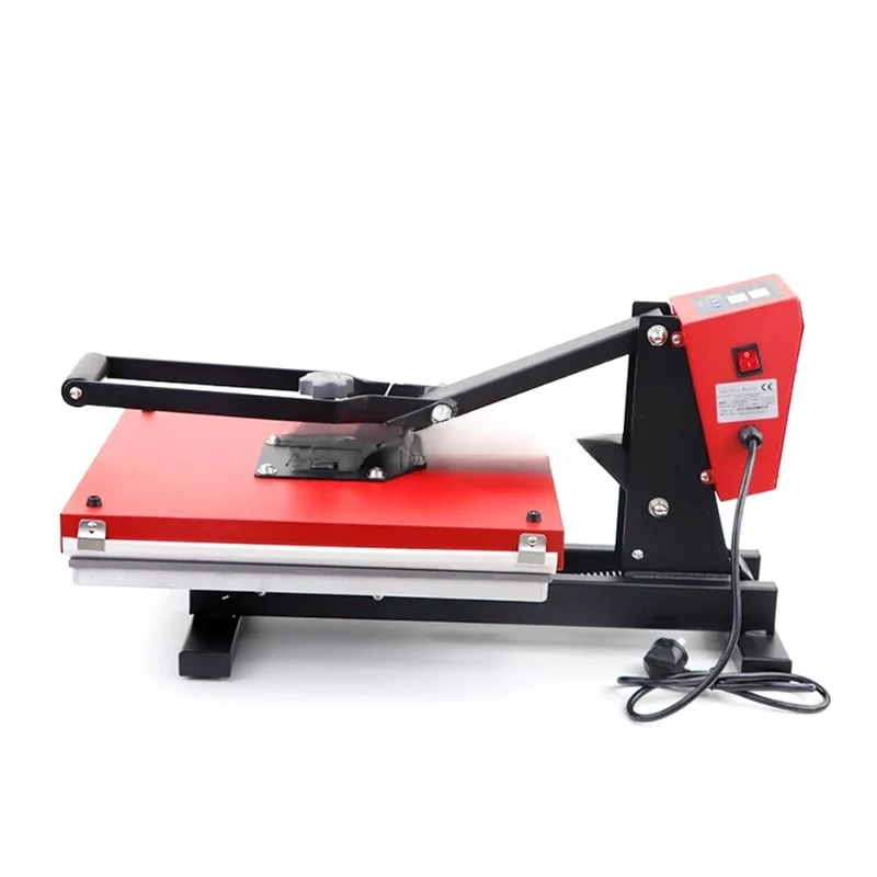 Heat press printer machine 40*60cm flat heat press machine equipment t-shirt hot stamping machine 2D Thermal Transfer Printer