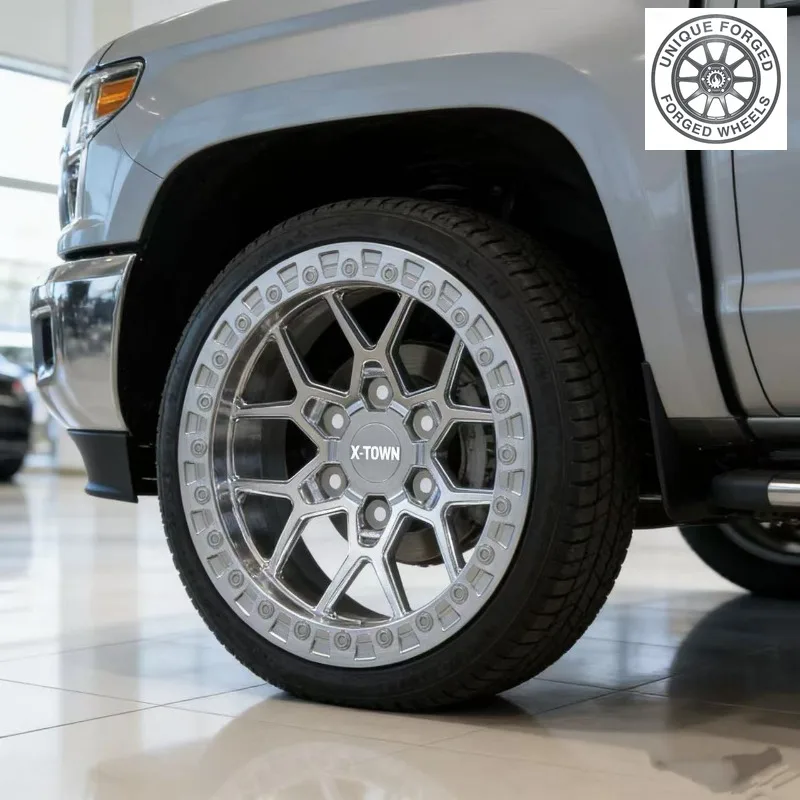 26 Style Forged 5x127 Wheels 17 18 20 21 22 24 26 Inch Silver Alloy Offroad Forged Wheels For Jeep Wrangler JK Grand Cherokee Gl